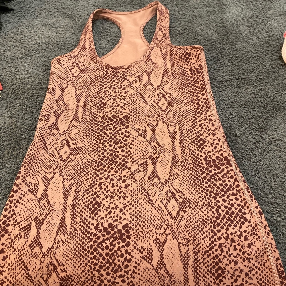 NWOT - Lululemon cool racer back RARE snakeskin